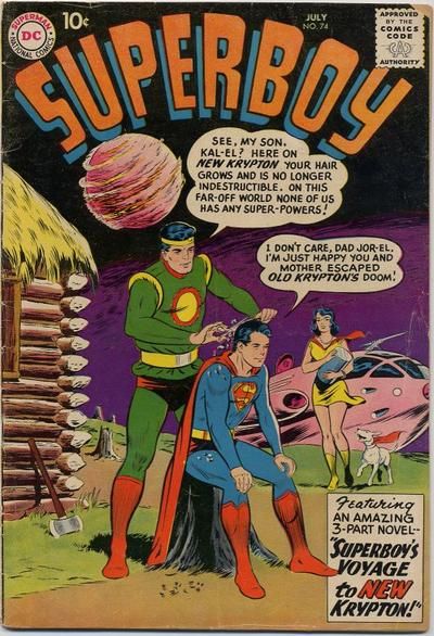 Superboy #74 Comic