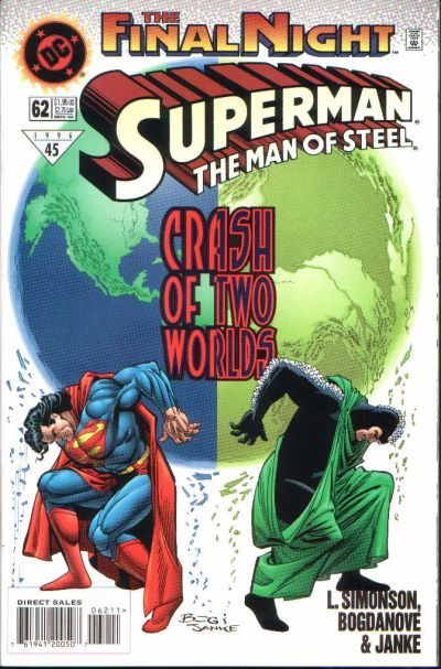 Superman: The Man of Steel #62 Comic