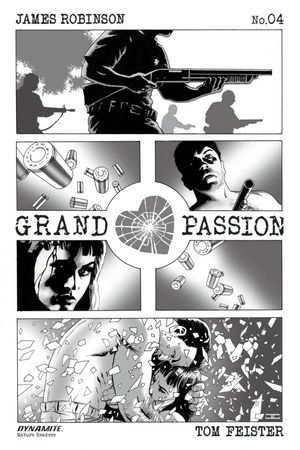 Grand Passion #4 (Cover B 10 Copy B&w Cover)