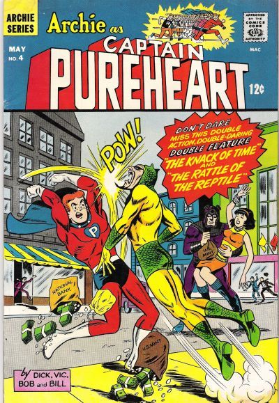 Archie as Captain Pureheart #4 Comic