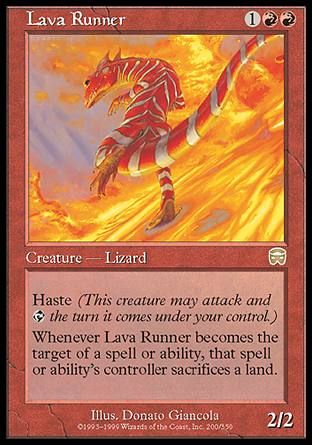 Lava Runner (Mercadian Masques) Trading Card