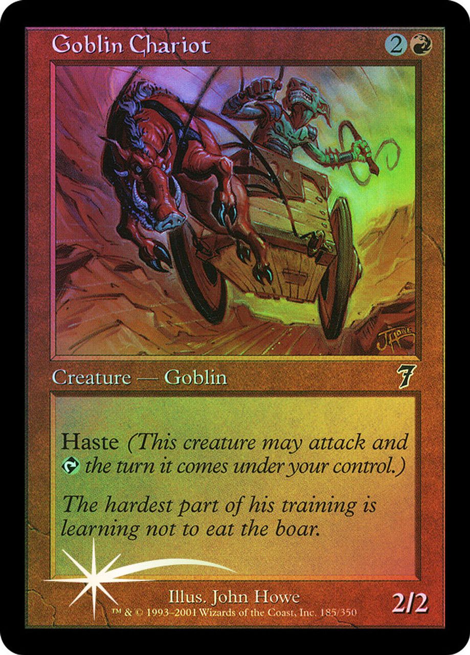 Goblin Chariot (7th Edition - Foil) Trading Card