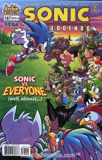 Sonic the Hedgehog #187 Comic