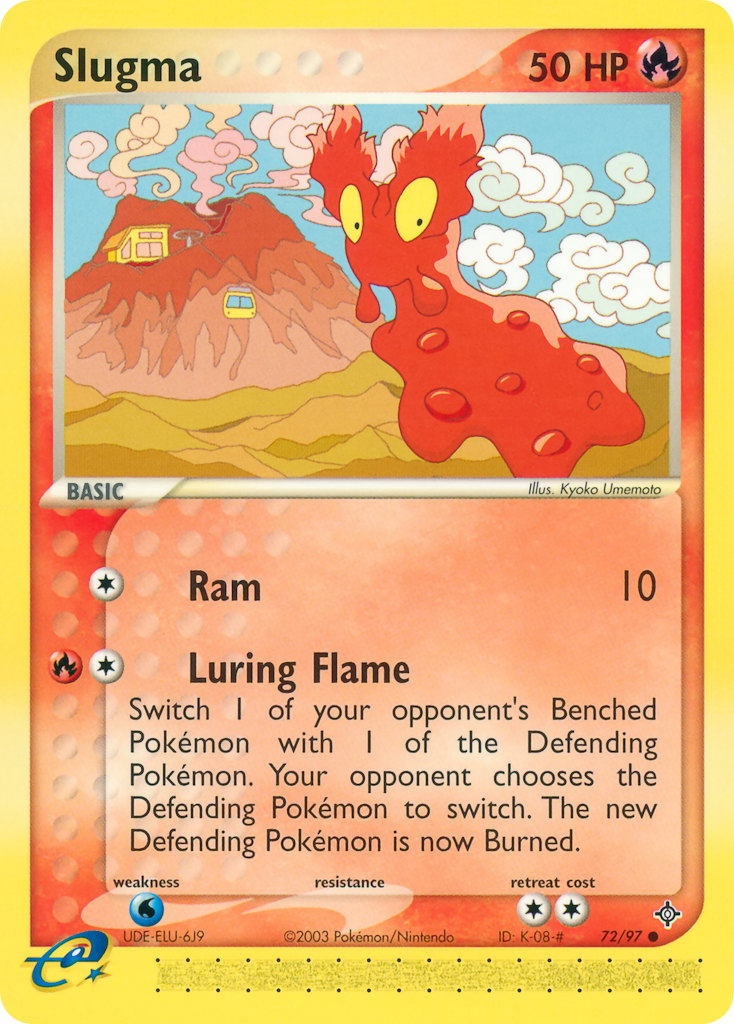 Slugma (72/97) - Dragon Pokémon Card