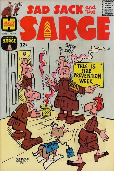 Sad Sack And The Sarge #62 Comic