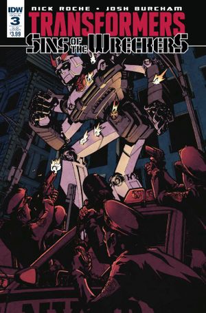 Transformers Sins Of Wreckers #3 (Subscription Variant)