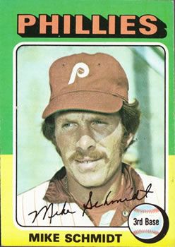 1974 Topps Baseball Mike Schmidt 283 PHILLIES Vintage MLB 