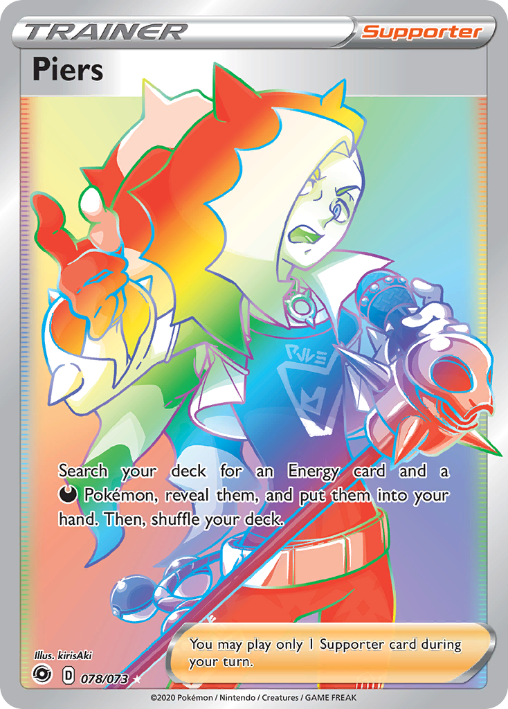 Piers (78/73) - Champion's Path Pokémon Card