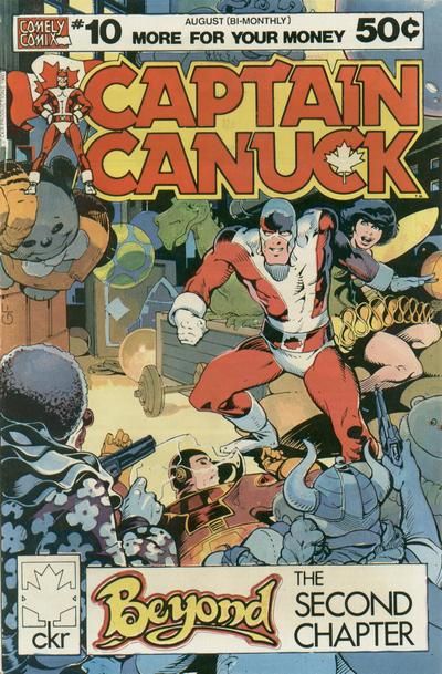 Captain Canuck #10 Comic