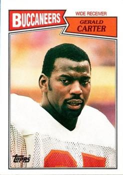 Gerald Carter 1987 Topps #387 Sports Card