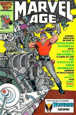 Marvel Age #42 Comic
