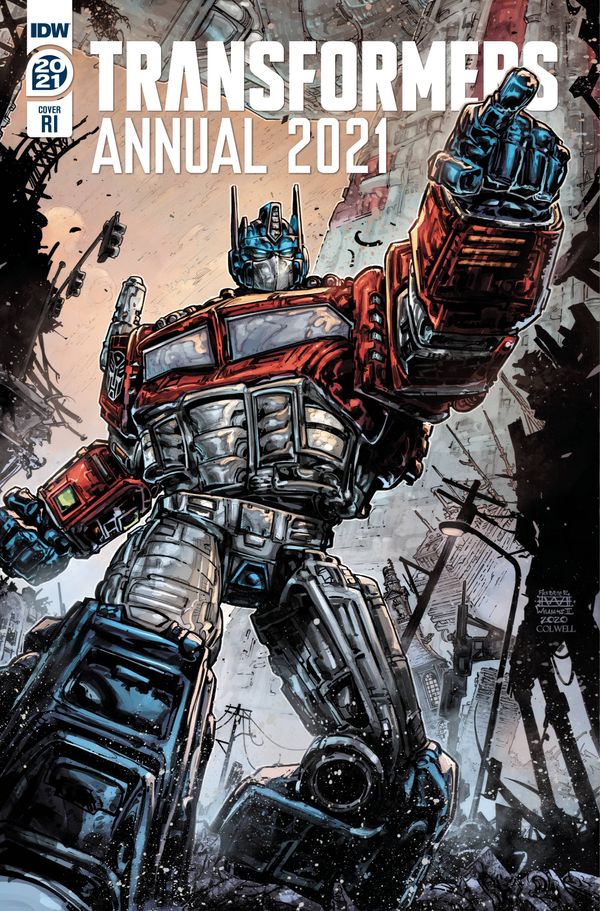 Transformers Annual 2021 #2 (10 Copy Freddie Williams Cover)