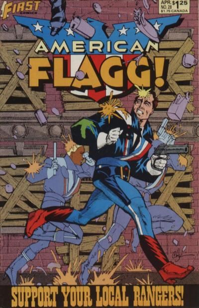 American Flagg #28 Comic