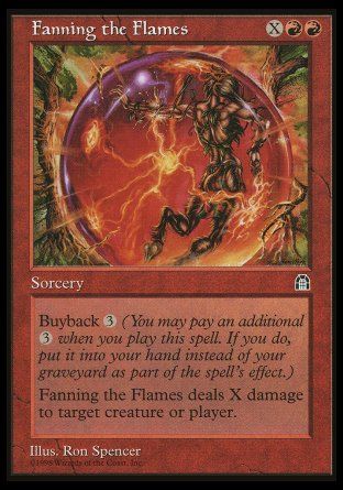 Fanning the Flames (Stronghold) Trading Card