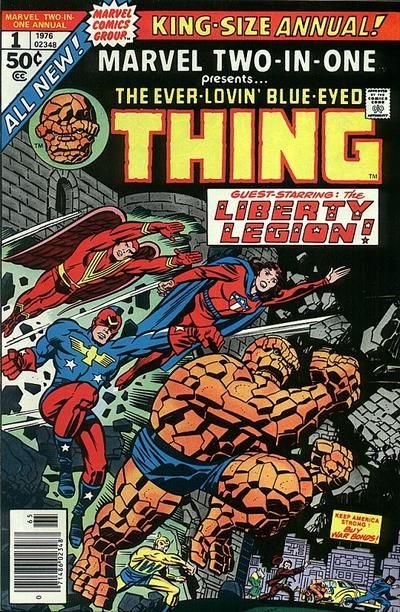 Marvel Two-In-One Annual #1 Comic