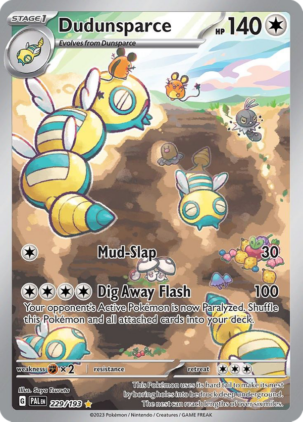 Dudunsparce (229/193) - Paldea Evolved