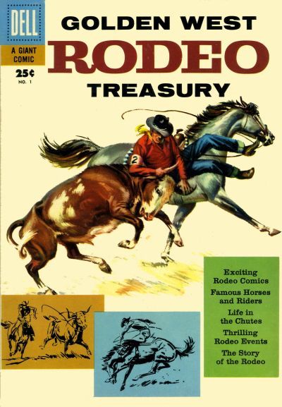 Golden West Rodeo Treasury #1 Comic