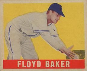 Floyd Baker 1948 Leaf #153 Sports Card