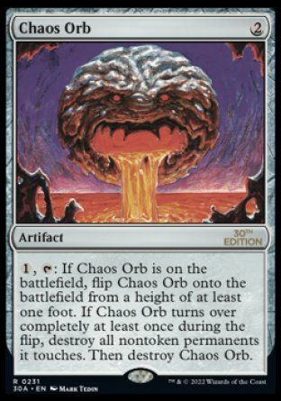 Chaos Orb (Magic 30th Anniversary Edition) Trading Card