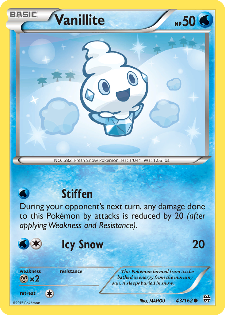 Vanillite (43/162) - BREAKthrough Pokémon Card