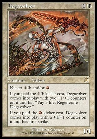 Degavolver (Apocalypse) Trading Card