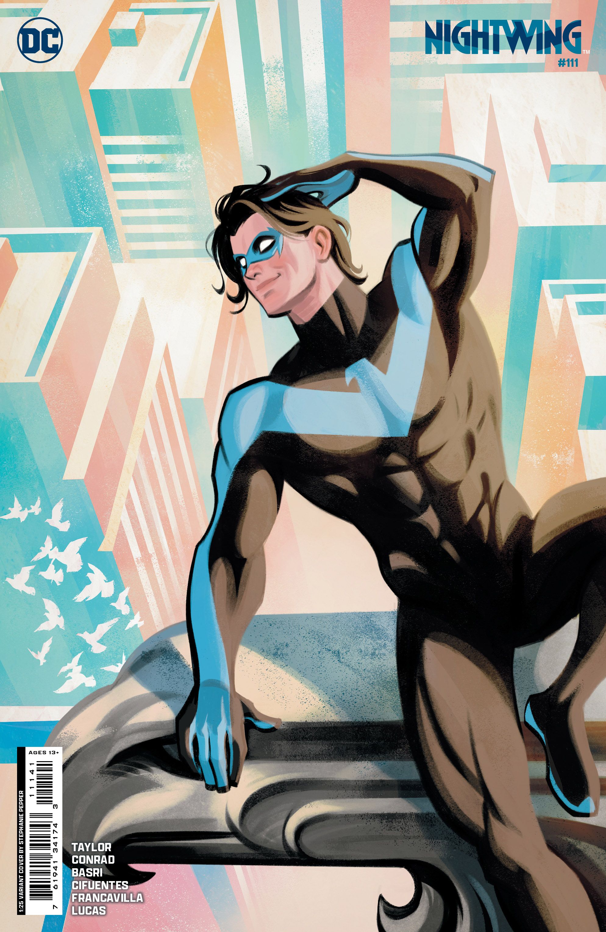 Nightwing #111 (Cvr E Inc 1:25 Stephanie Pepper Card Stock Variant) Comic