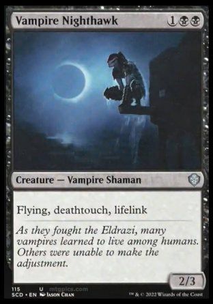 Vampire Nighthawk (Starter Commander Decks) Trading Card