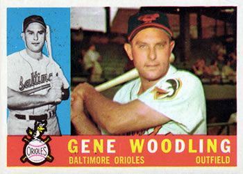 Gene Woodling 1960 Topps #190 Sports Card