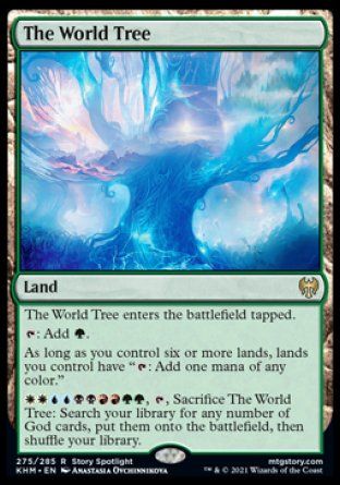 The World Tree (Kaldheim) Trading Card