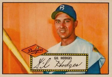 Gil Hodges 1952 Topps #36 Sports Card