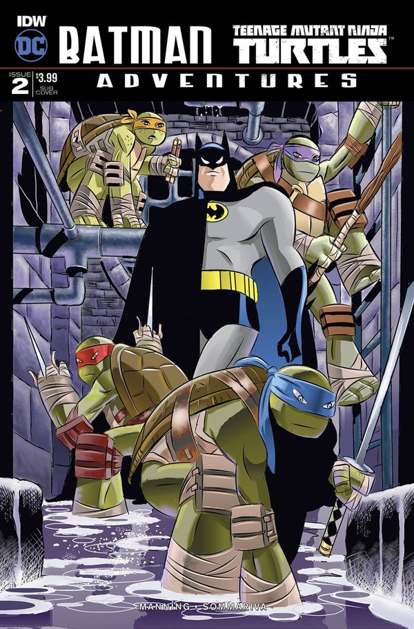 Batman/Teenage Mutant Ninja Turtles Adventures  #2 (Subscription Variant A)