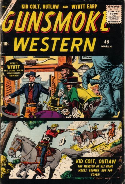 Gunsmoke Western #45 Comic