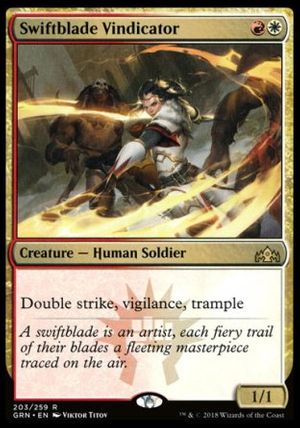 Swiftblade Vindicator (Guilds of Ravnica)