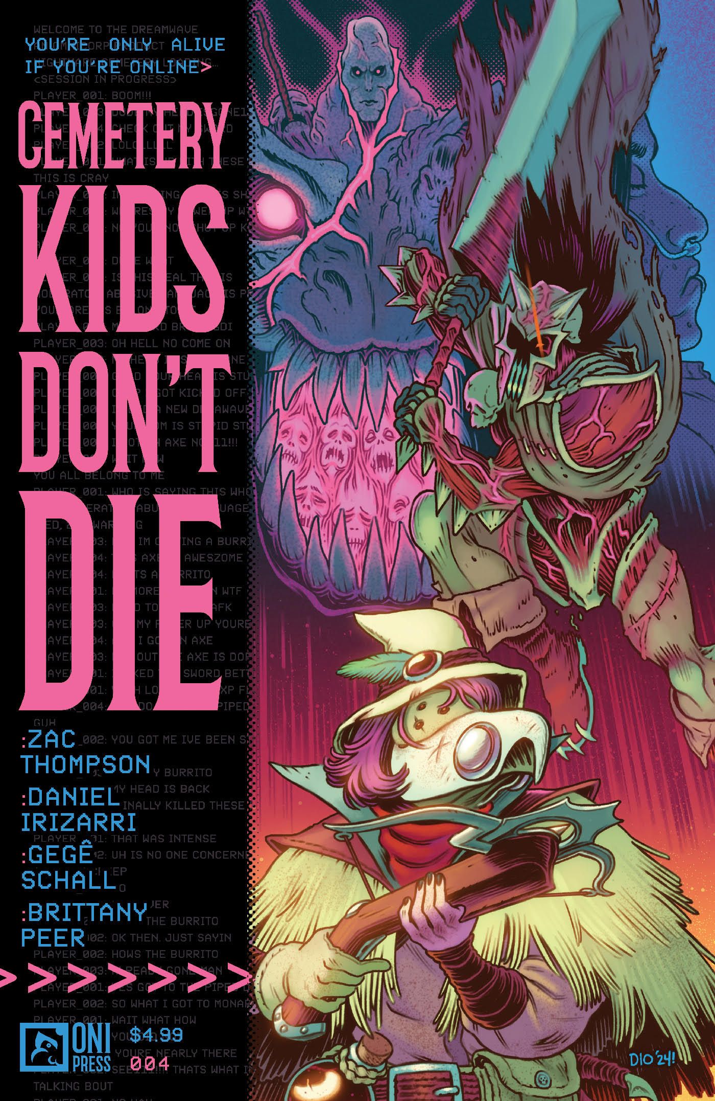 Cemetery Kids Don't Die #4 Comic