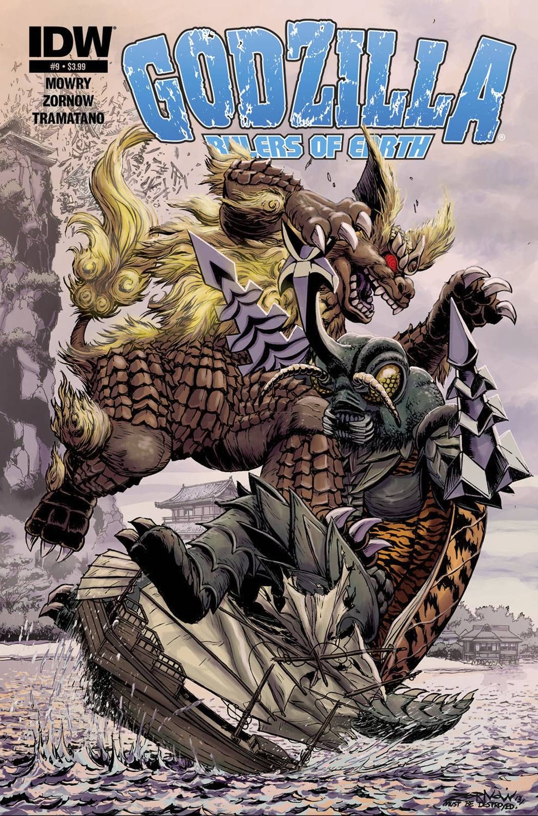 Godzilla: Rulers of the Earth #9 Comic