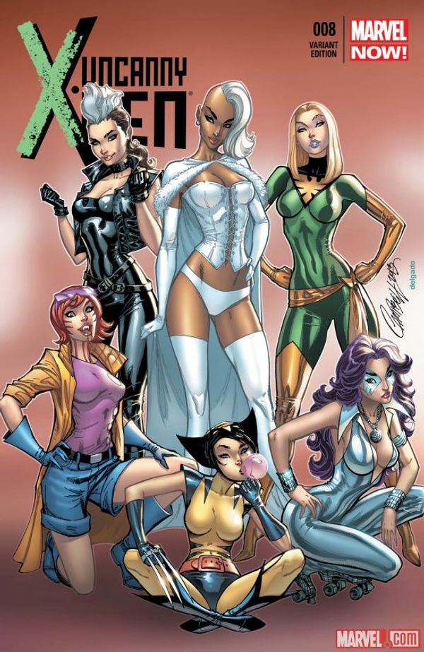 Uncanny X-men #8 (J. Scott Campbell SDCC Variant Cover)