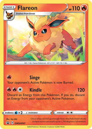 Flareon (SWSH041) - SWSH Black Star Promos