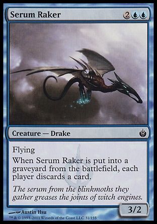 Serum Raker (Mirrodin Besieged) Trading Card