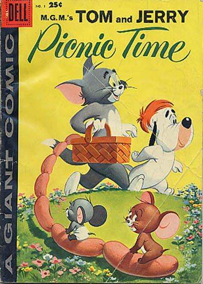 Tom and Jerry Picnic Time Comic