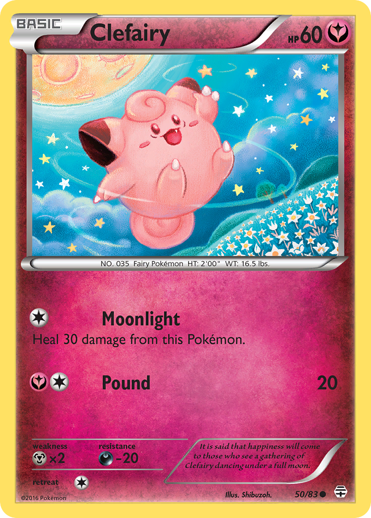 Clefairy (50/83) - Generations Pokémon Card