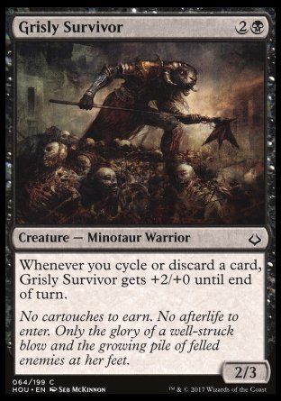 Grisly Survivor (Hour of Devastation) Trading Card