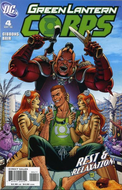 Green Lantern Corps #4 Comic
