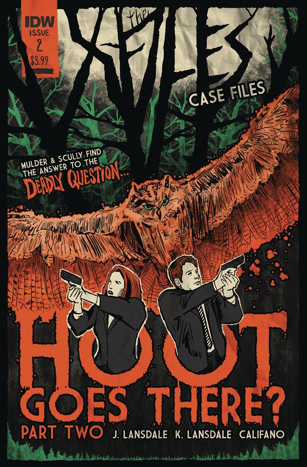 X-Files: Case Files - Hoot Goes There #2 (Cover B Lendl)