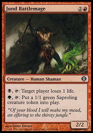 Jund Battlemage (Shards of Alara) Trading Card