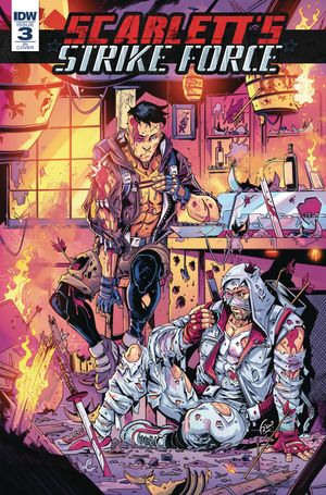 Scarletts Strike Force #3 (10 Copy Cover)