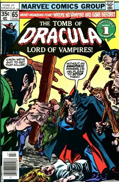Tomb of Dracula #65 Comic