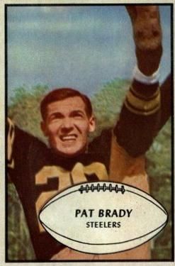 Pat Brady 1953 Bowman #10 Sports Card