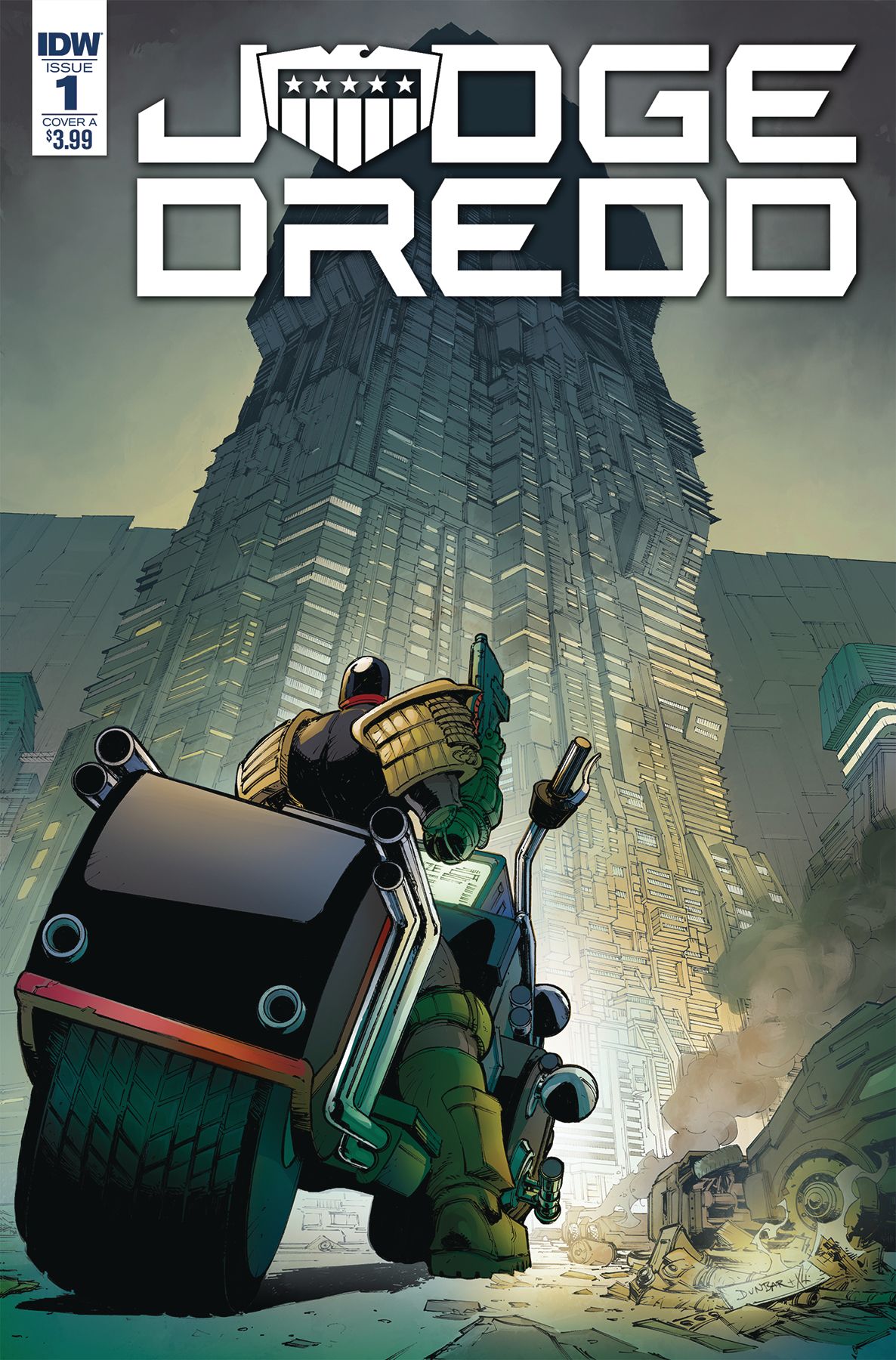 Judge Dredd: Under Siege #1 Comic