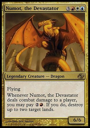 Numot, the Devastator (Planar Chaos) Trading Card