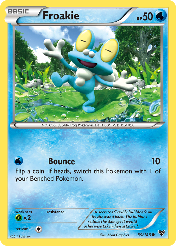 Froakie (39/146) - XY Pokémon Card